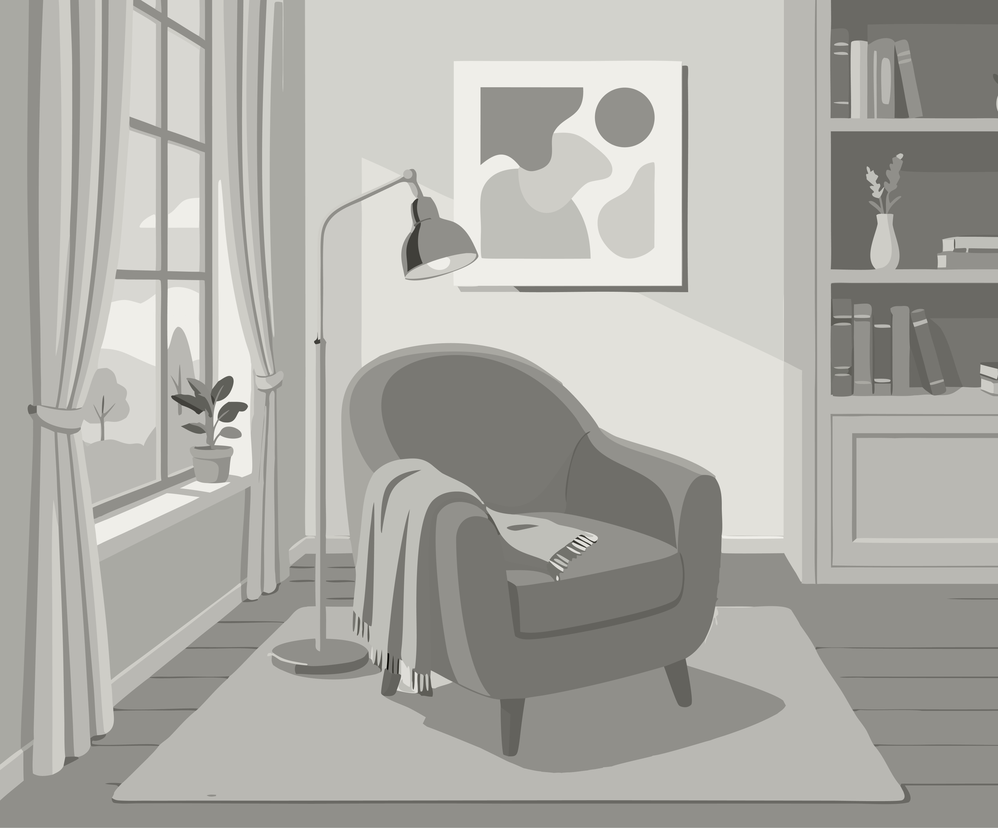 Dreibettzimmer mit Gemeinschafts-WC